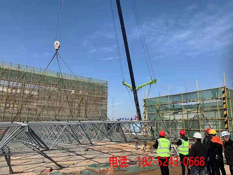 武漢黃林小學風雨操場網架